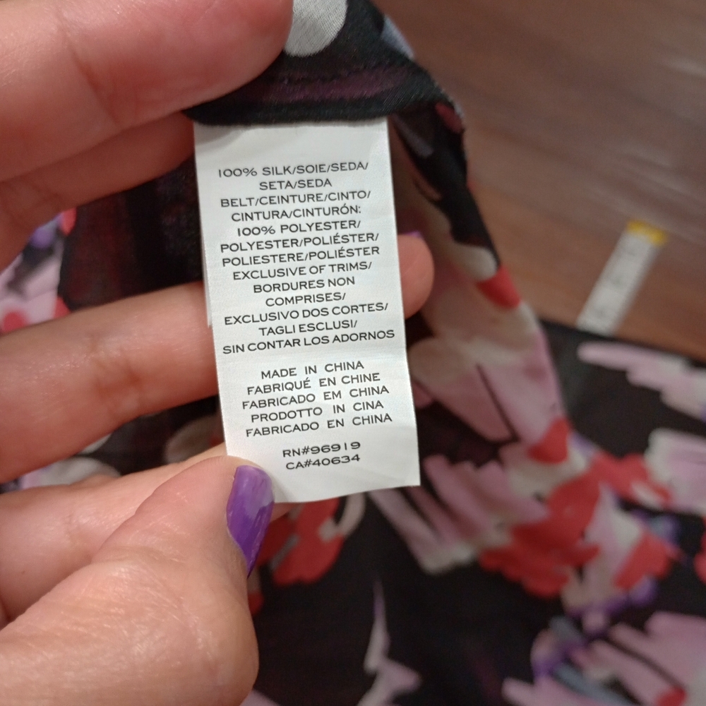 Marc Jacobs Geo Spot Silk Georgette Midi Dress MISSING BELT AND MISSING SLIP - Picture 4 of 10